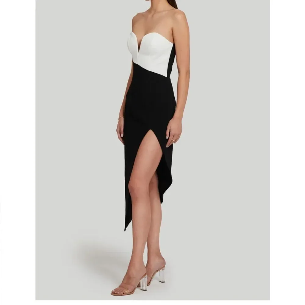 AMANDA UPRICHARD SOIRÉE ASYMMETRICAL DRESS - Picture 6 of 17